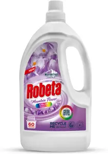 Robeta Mountain Flower prací gel na barevné prádlo 3 l, 60 dávek